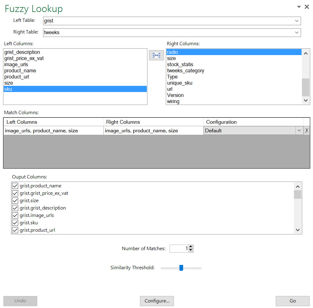 excel fuzzy match add in